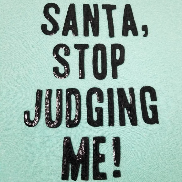 Tokyo Darling Aero "Santa, Stop Judging Me!" Shirt - Picture 5 of 7